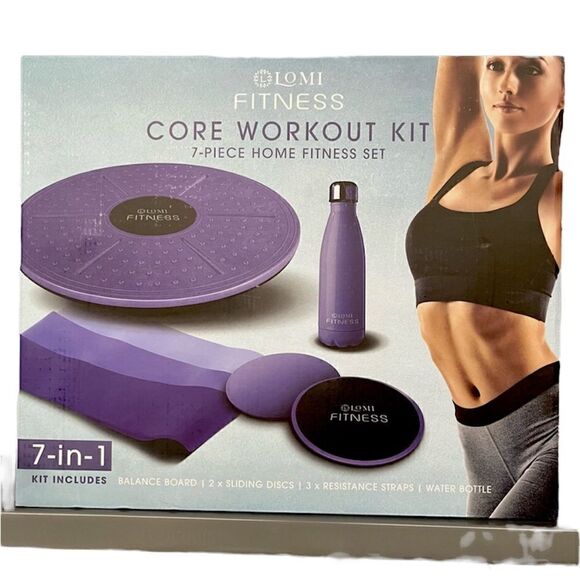 Lomi Other - Lomi Fitness Core Workout Kit Seven-Piece Home Fitness Set